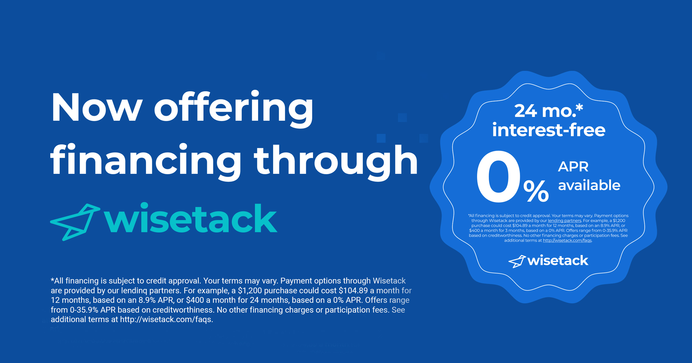Now-offering-financing-through-Wisetack-dark